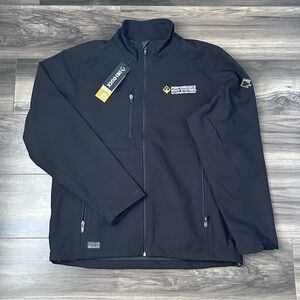 Dri-Duck DDX Acceleration Softshell Jacket Men's Large Company Logo Black 5365